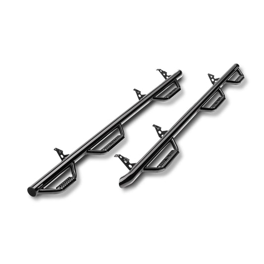 N-Fab | Nerf Step-W2W w/Bed Acs (3 Stps)-99-16 F250/350 8ft. SuperCab-Gloss Blk | F99100QC-6