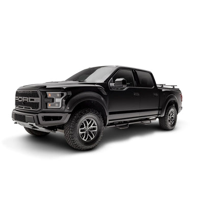 N-Fab | Nerf Step-Cab Len (2 Stps)-15-24 F150/17-24 Raptor SuperCrew-TX Blk | F1585CC-TX