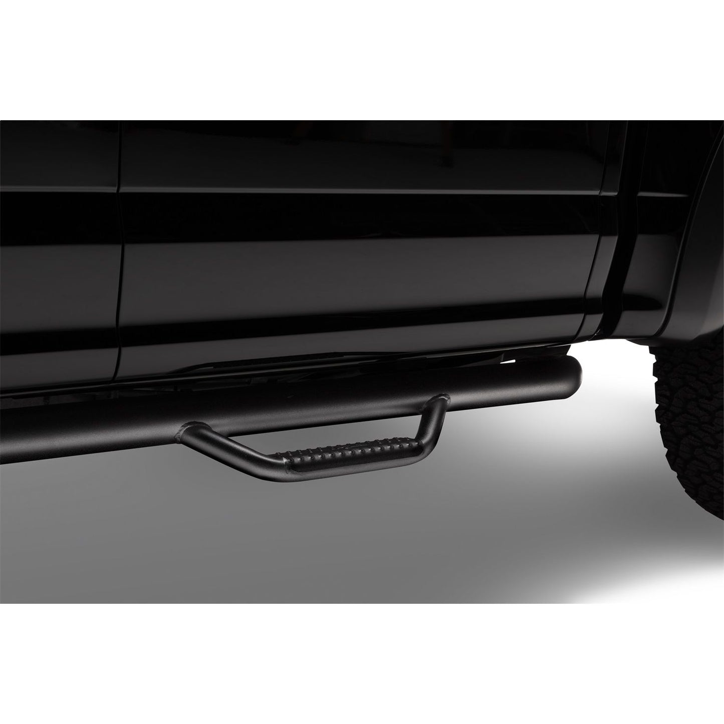 N-Fab | Nerf Step-Cab Len (2 Stps)-17-24 F250/350/450 Crew-TX Blk | F1785CC-TX