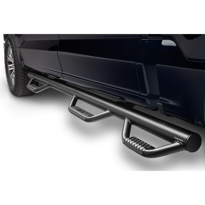 N-Fab | Nerf Step-W2W w/Bed Acs (3 Stps)-15-24 F150 5ft.7in. SuperCrew-TX Blk | F1596CC-6-TX
