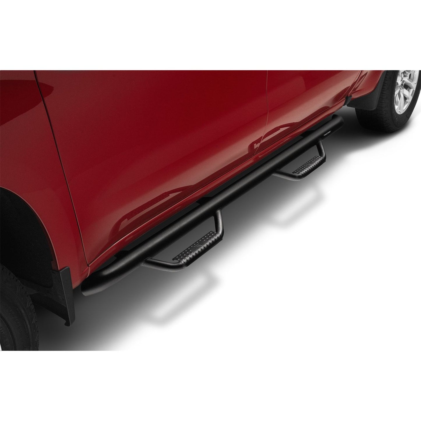 N-Fab | NerfStep-Cab Len(2 Stps)-07-13 Silv/Sierra1500/07-10 HD/11-14 HD GasCrew-TX Blk | C0780CC-TX