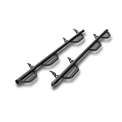 N-Fab | Nerf Step-W2Ww/Bed Acs(3Stps)-14-18 Silv/Sierra 1500 6ft.6in. Crw-TXBlk | C14104CC-6-TX