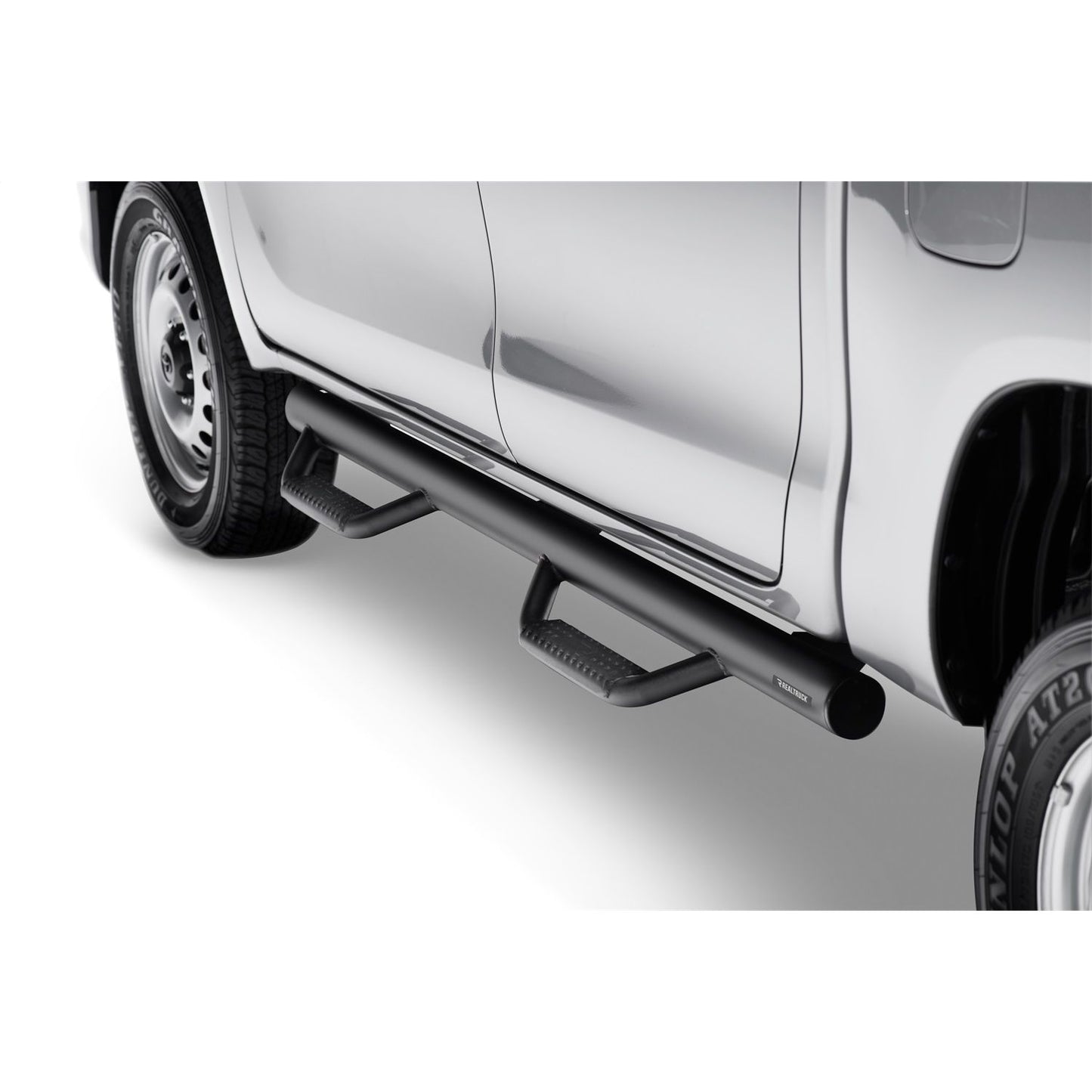 N-Fab | Nerf Step-W2W w/o Bed Acs (2 Stps)-16-23 Tacoma 5ft. Double-TX Blk | T1580CC-TX