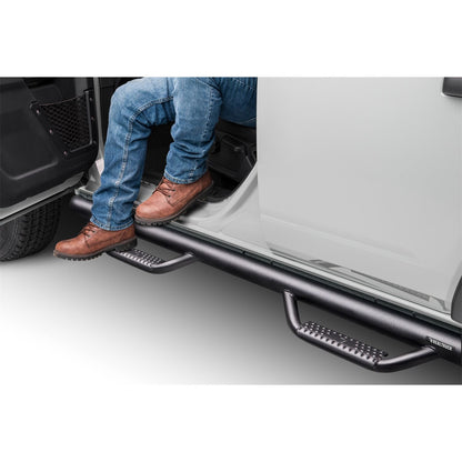 N-Fab | Nerf Step-Cab Len (2 Stps)-21-24 Ford Bronco 4 Dr-TX Blk | F2172B-TX