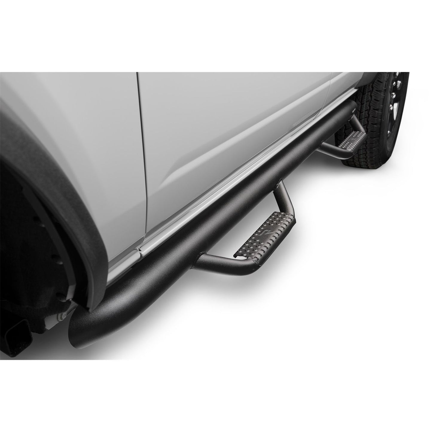 N-Fab | Nerf Step-Cab Len (2 Stps)-21-24 Ford Bronco 4 Dr-TX Blk | F2172B-TX