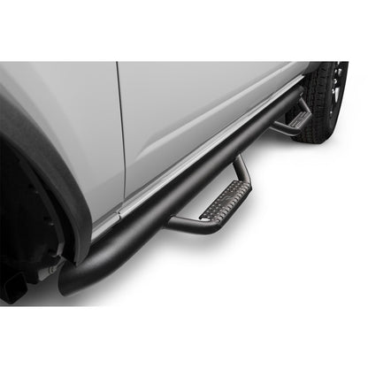 N-Fab | Nerf Step-Cab Len (2 Stps)-21-24 Ford Bronco 4 Dr-TX Blk | F2172B-TX