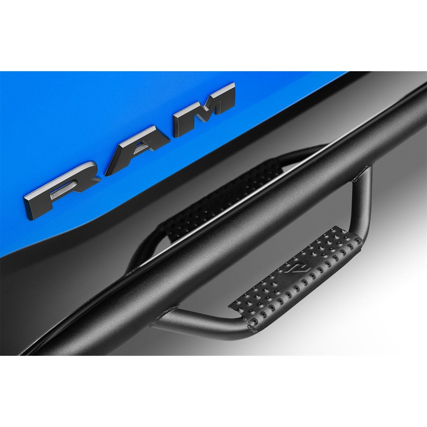 N-Fab | Nerf Step-W2W w/Bed Acs (3Stps)-14-15Ram1500/10-18 2500/3500 6ft.4in.Crew-TXBlk | D10103CC-6-TX