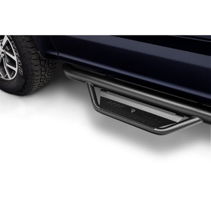 N-Fab | Podium LG-Cab Len (2 Steps)-17-24 F250/350 Super Cab-TX Blk | HPF1777QC-TX