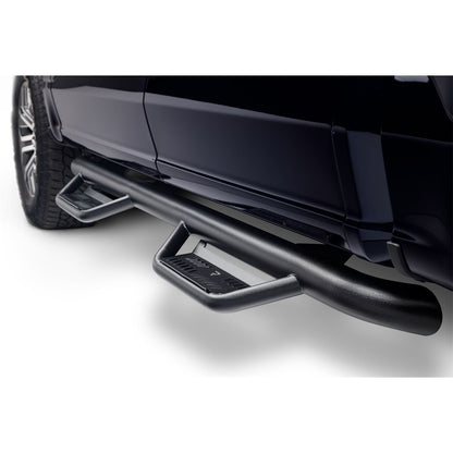 N-Fab | Podium LG-Cab Len (2 Steps)-15-24 F150/17-24 Raptor SprCrw/17-24 SD CRW/-TX Blk | HPF1585CC-TX