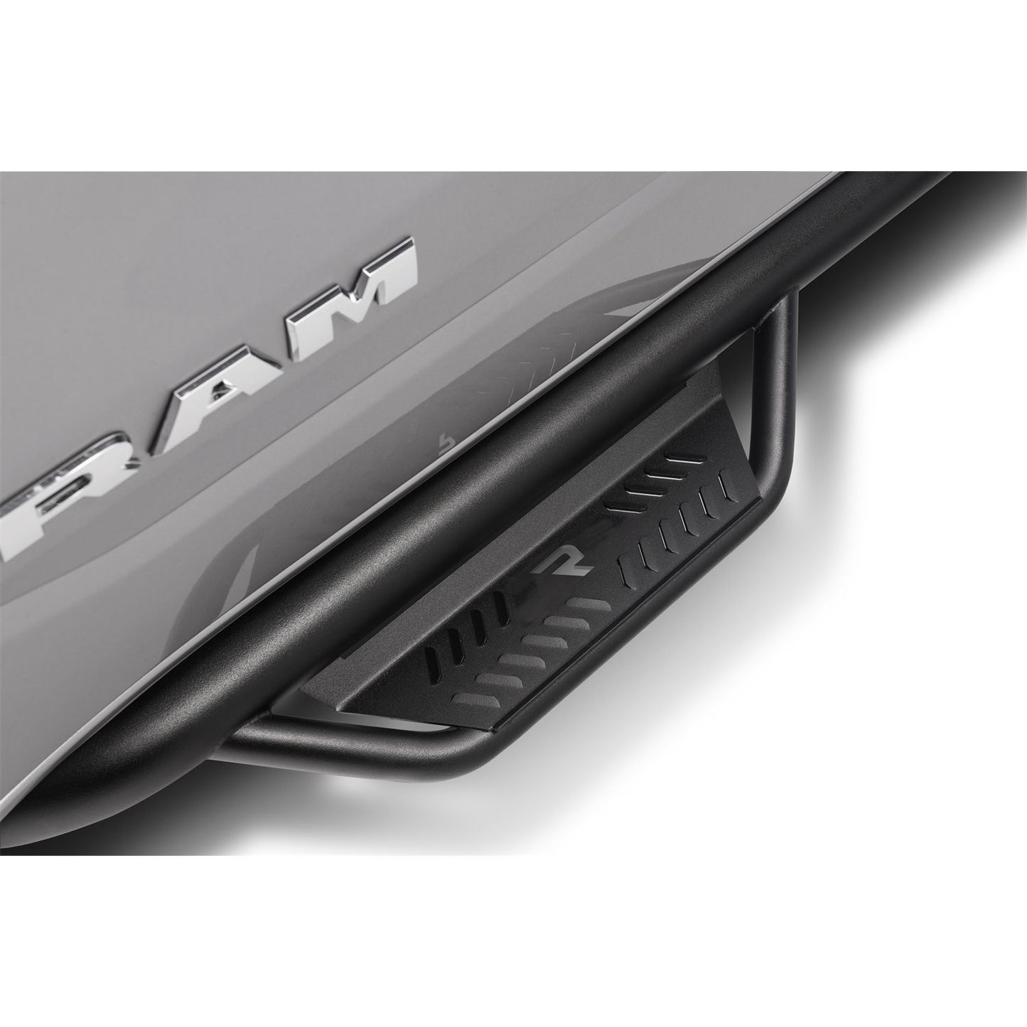 N-Fab | Podium LG-Cab Len (2 Steps)-19-24 Ram 2500/3500 Mega-TX Blk | HPD2086MC-TX