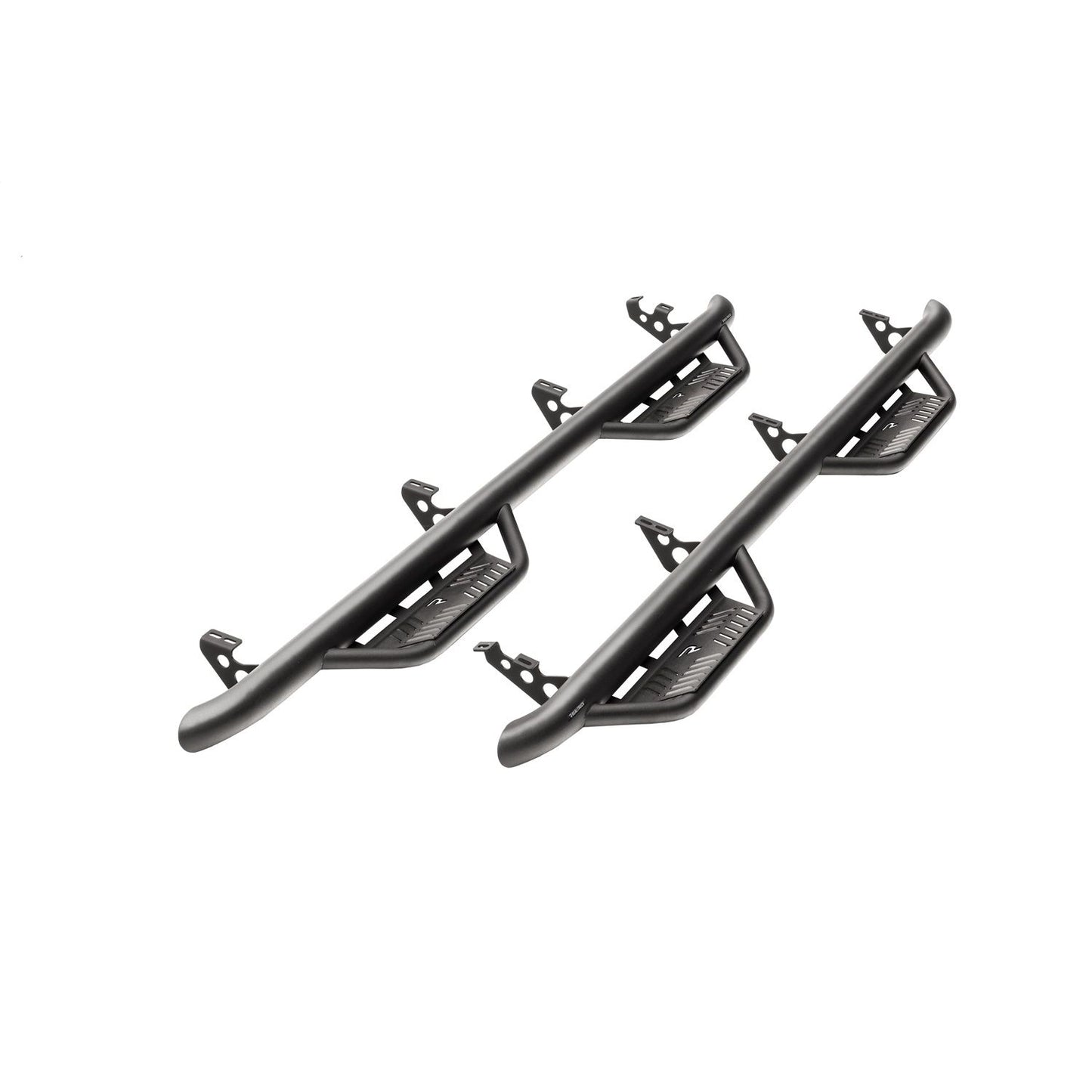 N-Fab | PodiumLG-Cab Len (2 Steps)-07-13 Silv/Sierra1500/07-10HD/11-14HD Gas Crew-TX Blk | HPC0780CC-TX