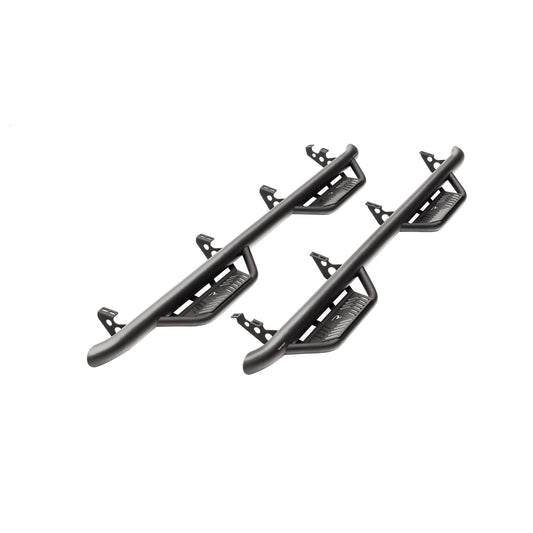 N-Fab | Podium LG-Cab Len (2 Steps)-15-24 F150/17-24 Raptor SprCrw/17-24 SD CRW/-TX Blk | HPF1585CC-TX