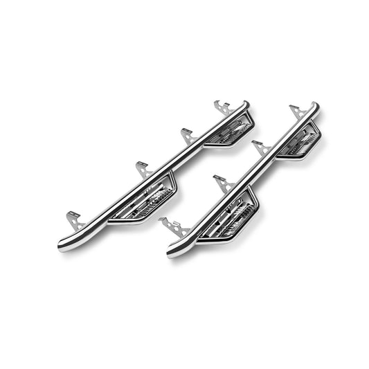 N-Fab | Podium SS-Cab Len (2 Steps)-17-24 F250/350 SuperCab-SS | HPF1777QC-SS