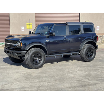 N-Fab | EpYx-Full Len (4 Dr)-21-24 Bronco 4-Dr-TX Blk | EXF214B-TX
