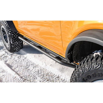 N-Fab | TrailSlider-Full Len (2 Steps)-21-24 Ford Bronco 4-Dr-TX Blk | TSF214B-TX