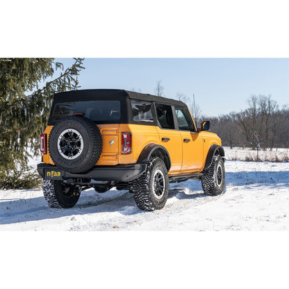 N-Fab | TrailSlider-Full Len (2 Steps)-21-24 Ford Bronco 4-Dr-TX Blk | TSF214B-TX
