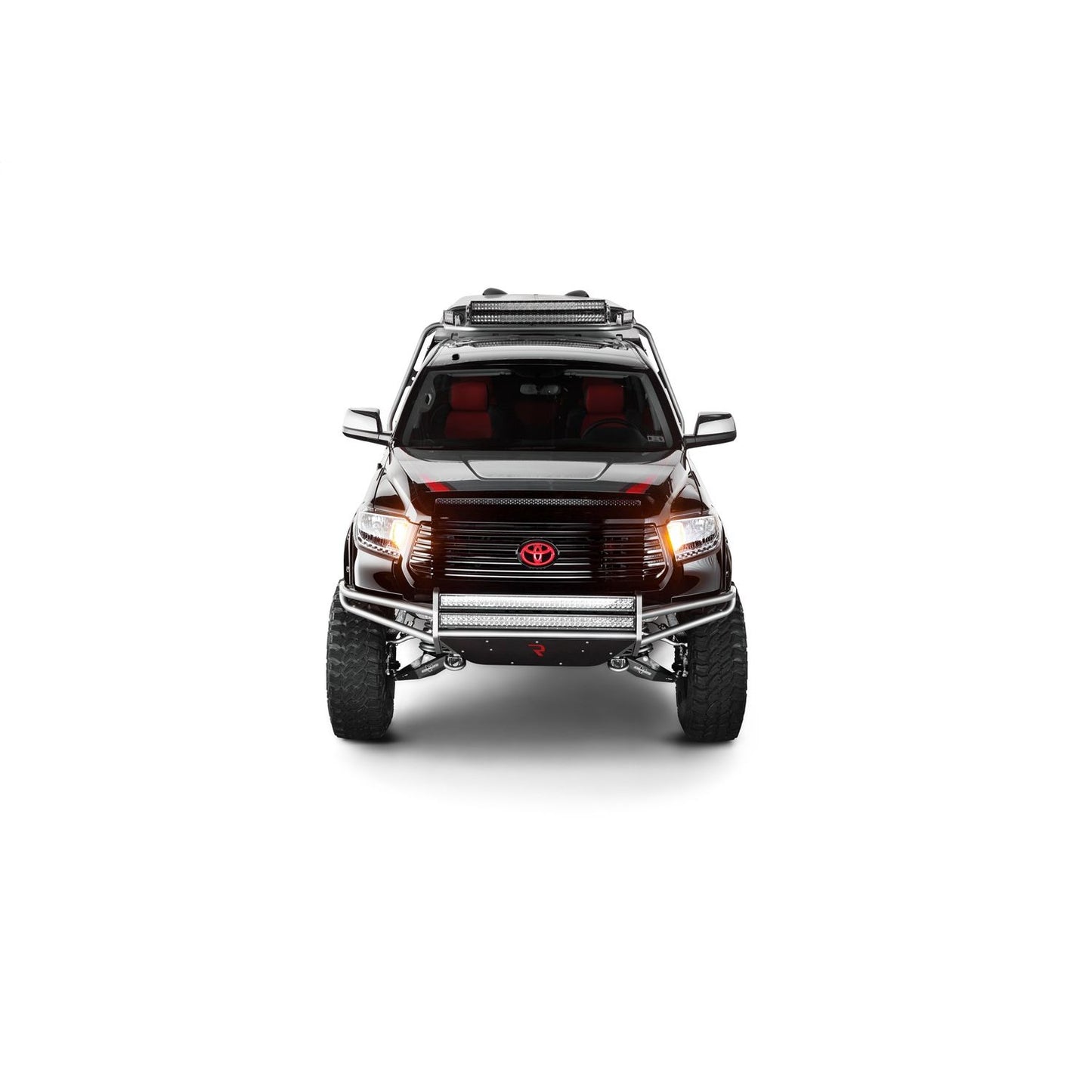 N-Fab | RSP PreRunner Front Bumper-Direct Fit (1-38in. Rigid E)-14-19 Tundra-TX Blk | T141LRSP-TX