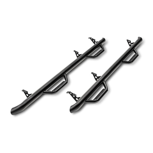 N-Fab | Nerf Step-W2W w/o Bed Acs (2 Stps)-05-15 Tacoma 5ft. Double-TX Blk | T0580CC-TX