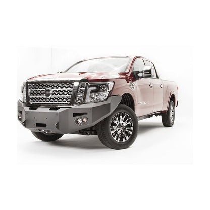 Fab Fours Premium Winch Front Bumper 2 Stage Black Powder Coated w/No Guard l NT16-F3751-1