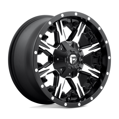 Fuel 1PC D541 NUTZ MATTE BLACK MACHINED