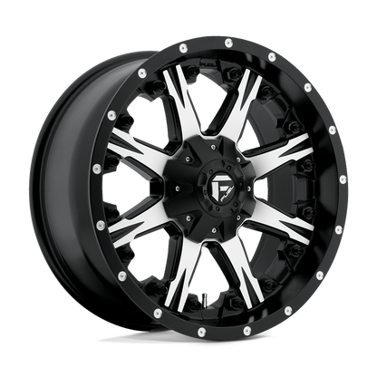 Fuel 1PC D541 NUTZ MATTE BLACK MACHINED