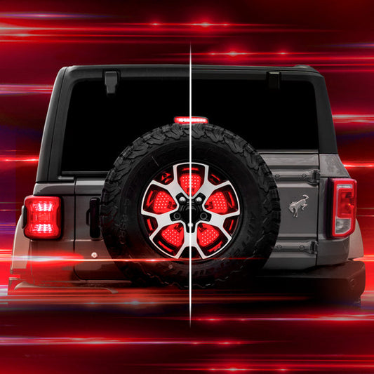 XKGLOW | Jeep 5th Wheel Light w/ Brake, Running, Reverse and Turn Signal Lights | XK041019