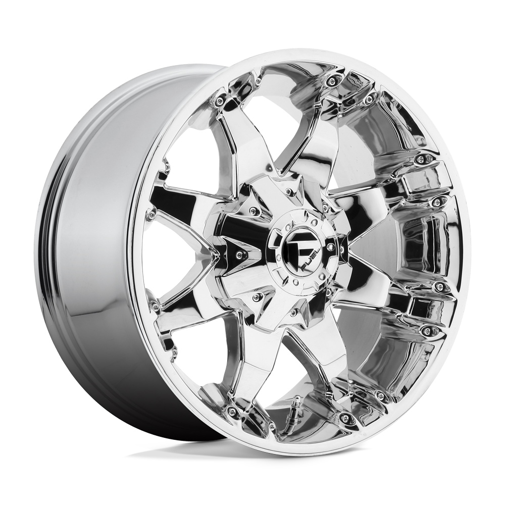 Fuel 1PC D508 OCTANE CHROME PLATED