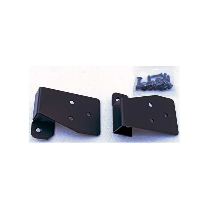 RUGGED RIDGE MIRROR RELOCATION BRACKET PAIR, BLACK, 03-06 WRANGLER 11025.03