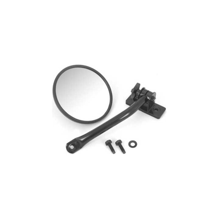 RUGGED RIDGE QUICK RELEASE MIRROR RELO KIT(EA),BLACK,97-18 JEEP WRANGLER 11025.11