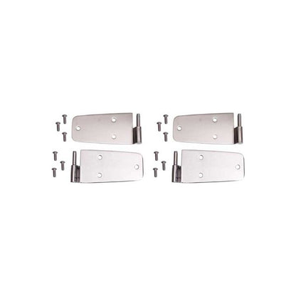 RUGGED RIDGE 76-93 JEEP STAINLESS STEEL DOOR HINGE PAIR 11113.01