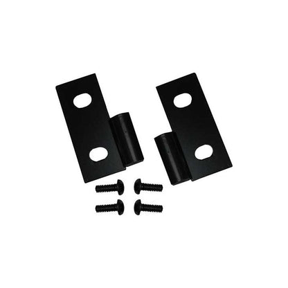 RUGGED RIDGE LOWER DOOR HINGE BRACKETS, 76-06 JEEP CJ & WRANGLER, BLACK 11202.03