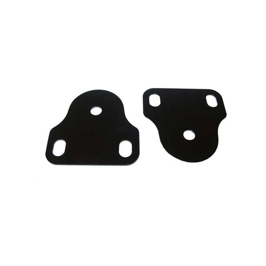 RUGGED RIDGE INTERIOR WINDSHIELD BRACKETS, BLACK, 76-86 CJ 11208.01