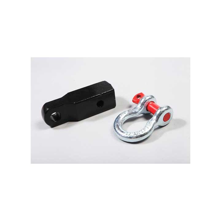 RUGGED RIDGE RECEIVER HITCH D-RING, ALL 2 RECEIVER HITCH BOXES (HITCH PIN NOT INCLUDED) 11234.01