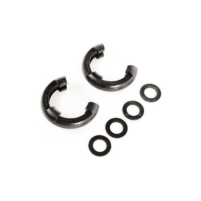 RUGGED RIDGE D-RING ISOLATOR KIT, BLACK PAIR, 3/4-INCH 11235.3