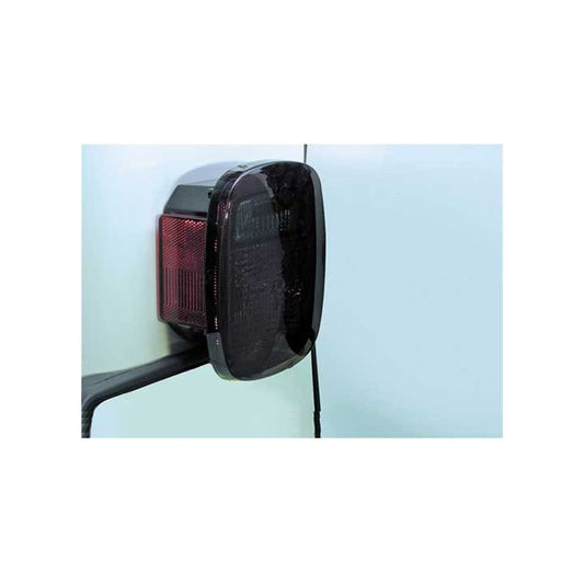 RUGGED RIDGE TAIL LIGHT BLACKOUTS, SMOKE, 76-06 CJ/WRANGLER 11354.01