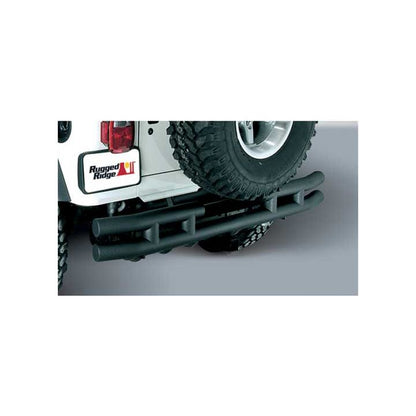 Rugged Ridge Dual Tube Rear Bumper W/O Hitch 11571.03