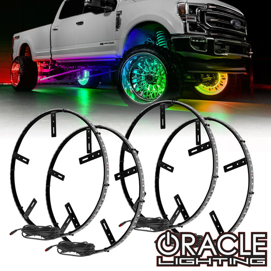 ORACLE Lighting LED Illuminated Wheel Rings - Dynamic ColorSHIFT 4215-332