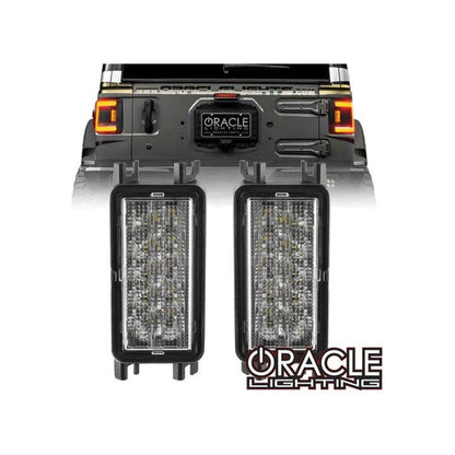 ORACLE Lighting Dual Function Amber/White Reverse LED Module for Jeep Wrangler JL Flush Tail Lights 5915-JL-023