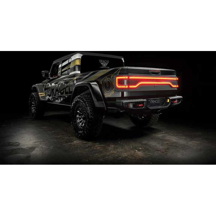 ORACLE Lighting Racetrack Flush Style LED Tailgate Panel Light for Jeep Gladiator JT