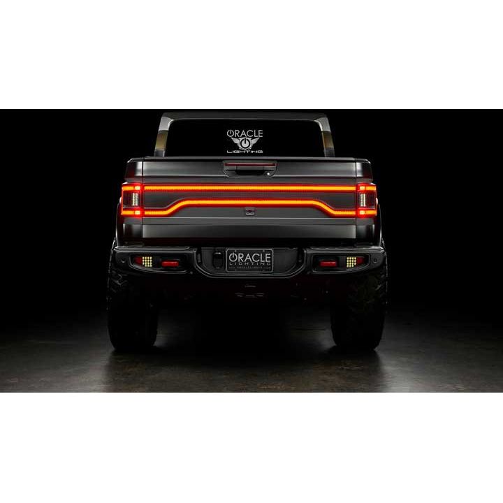 ORACLE Lighting Racetrack Flush Style LED Tailgate Panel Light for Jeep Gladiator JT