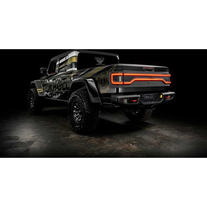 ORACLE Lighting Racetrack Flush Style LED Tailgate Panel Light for Jeep Gladiator JT