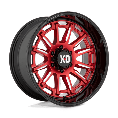 XD XD865 PHOENIX CANDY RED MILLED WITH BLACK LIP