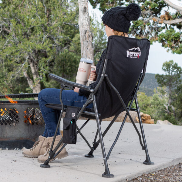 AIRBEDZ PITTMAN OUTDOORS PORTABLE HEATED CAMPING CHAIR PPI-HEAT_CHR