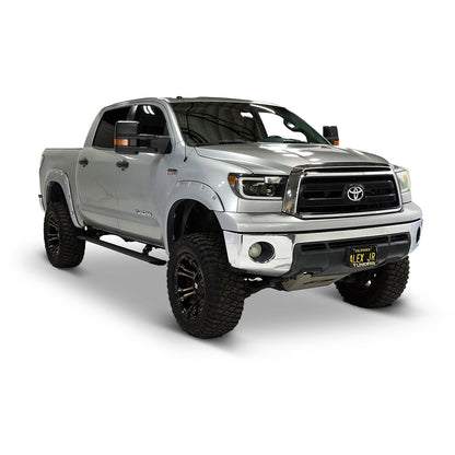 Smittybilt Command Series Dual-Motor Auto Steps Matte Black Capacity 600 lbs. Integrated Led Lights I PWD5002