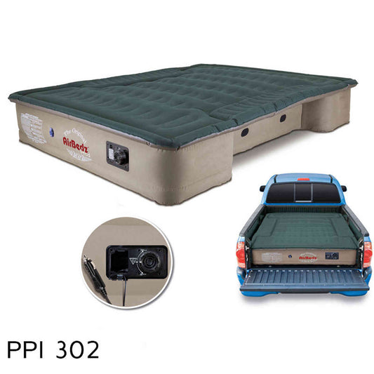 AIRBEDZ 302 FULL SIZE 6FT-6.5FT BED TRUCK BED AIR MATTRESS W/BUILT-IN DC AIR PUMP W/O RAMBOX PPI 302