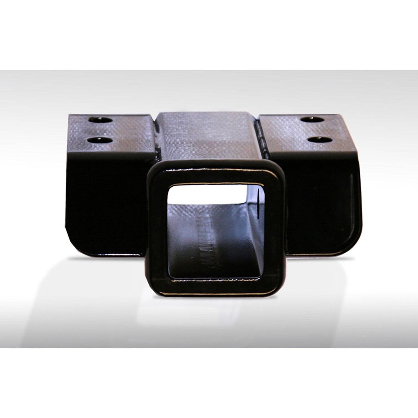 Fab Fours Elite Ranch 2 in. Receiver 2 Stage Black Powder Coated Front Fits All Full Size l QREC-1