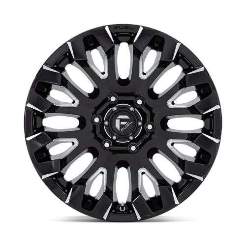 Fuel 1PC D828 QUAKE GLOSS BLACK MILLED