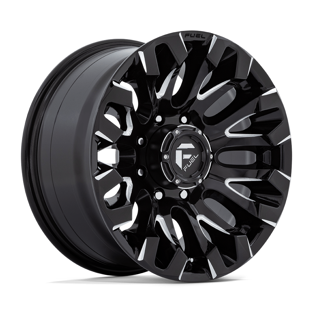 Fuel 1PC D828 QUAKE GLOSS BLACK MILLED