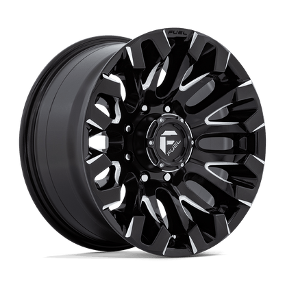 Fuel 1PC D828 QUAKE GLOSS BLACK MILLED