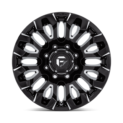 Fuel 1PC D828 QUAKE GLOSS BLACK MILLED